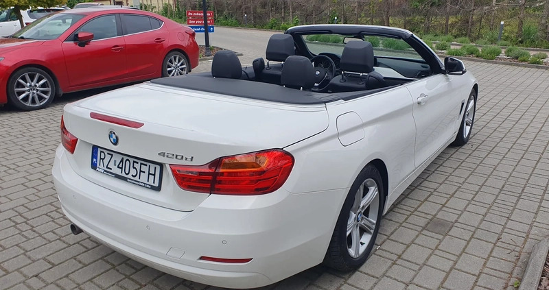 BMW Seria 4 cena 99999 przebieg: 104000, rok produkcji 2015 z Rzeszów małe 529